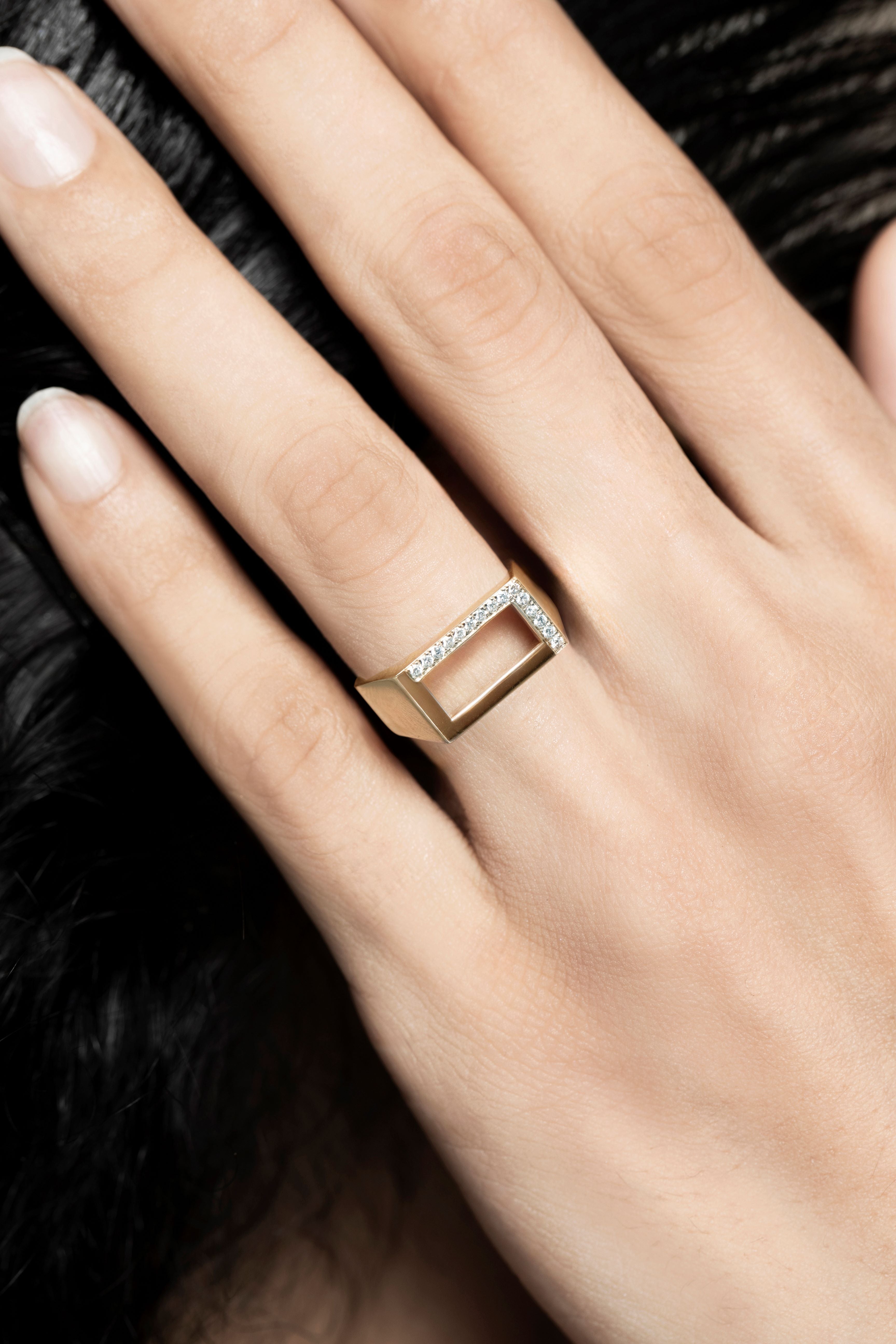 Bague Sunlight Or et Diamant