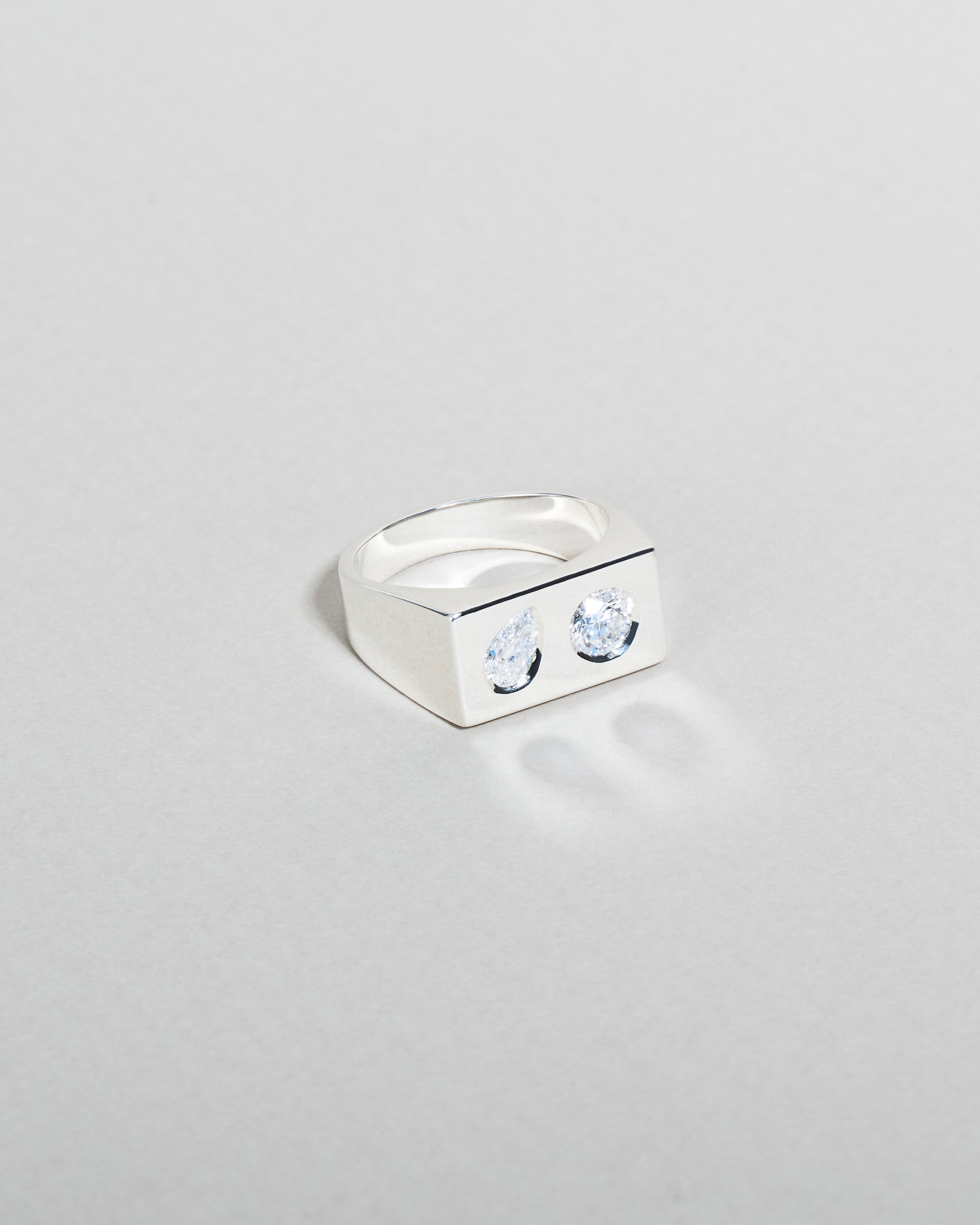 Bague Moonlight Argent et Diamant