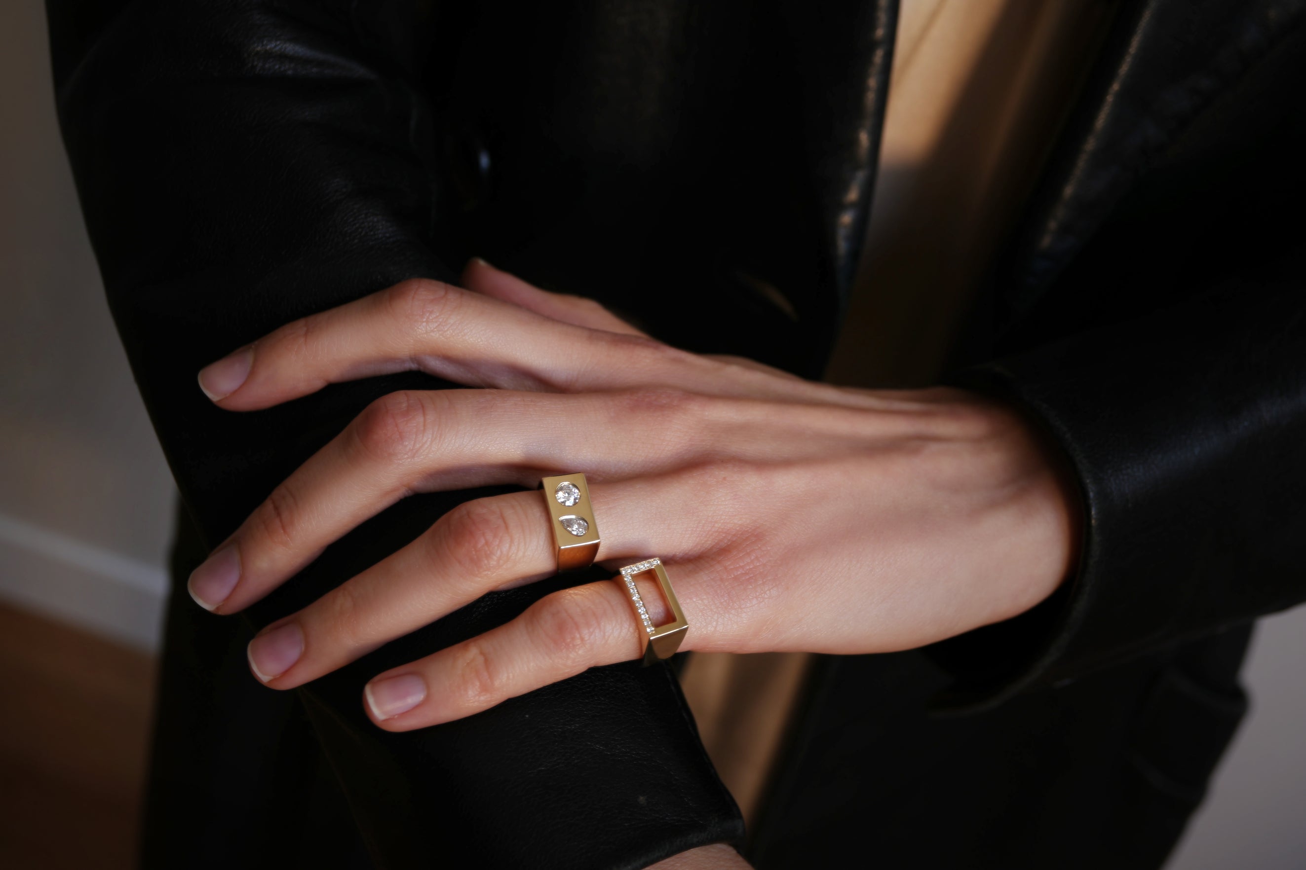 Bague Sunlight Or et Diamant