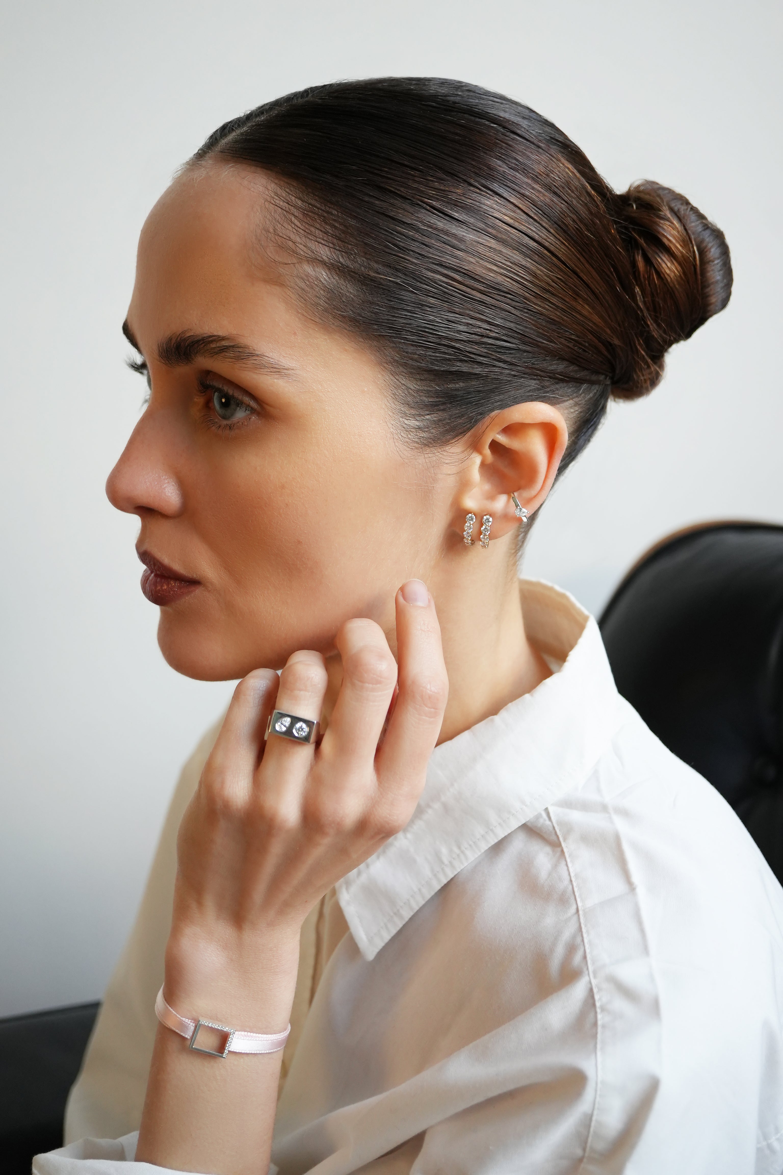 Bague Moonlight Argent et Diamant