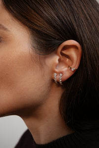 Earcuff Moonlight Or et Diamant
