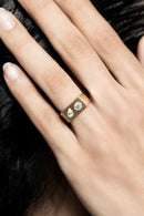 Moonlight Guld og Diamant Ring