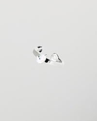 Earcuff Moonlight Argent et Diamant