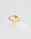 Raindrop Guld og Diamant Ring