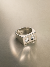 Bague Moonlight Argent et Diamant