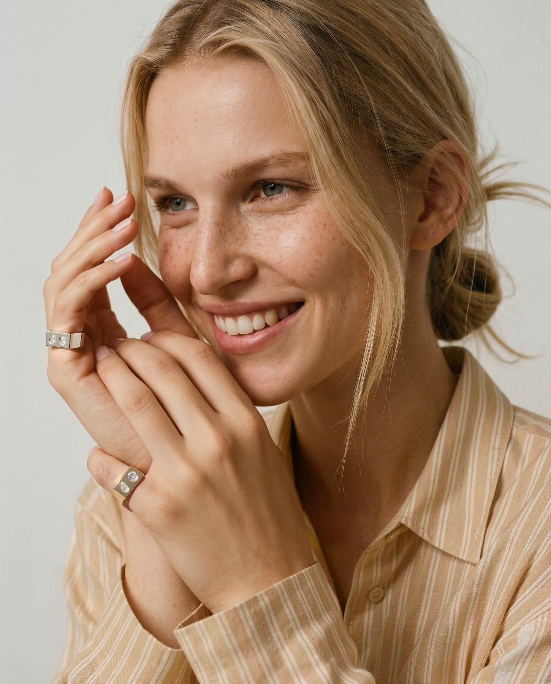 Bague Moonlight Or et Diamant