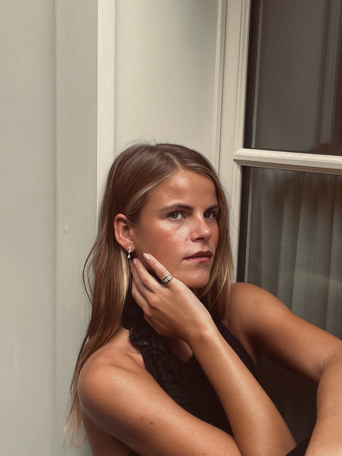 Willow Sølv og Diamant Ring