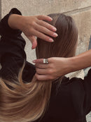 Juniper Signet Ring Gold and Diamond