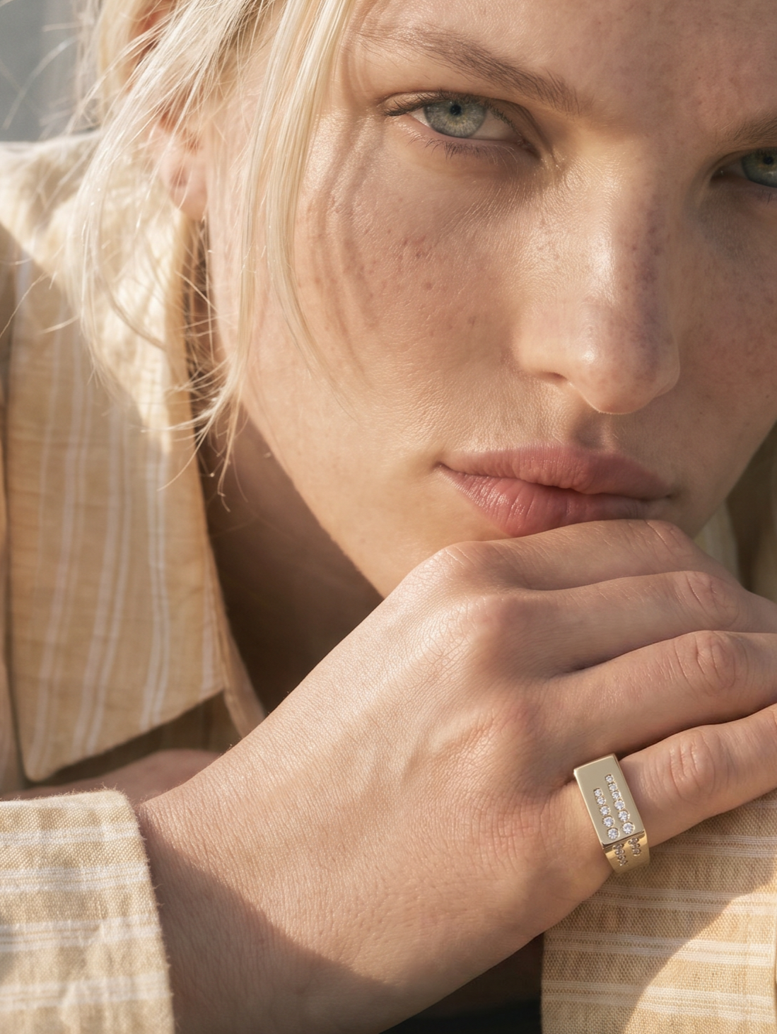 Willow Sølv og Diamant Ring