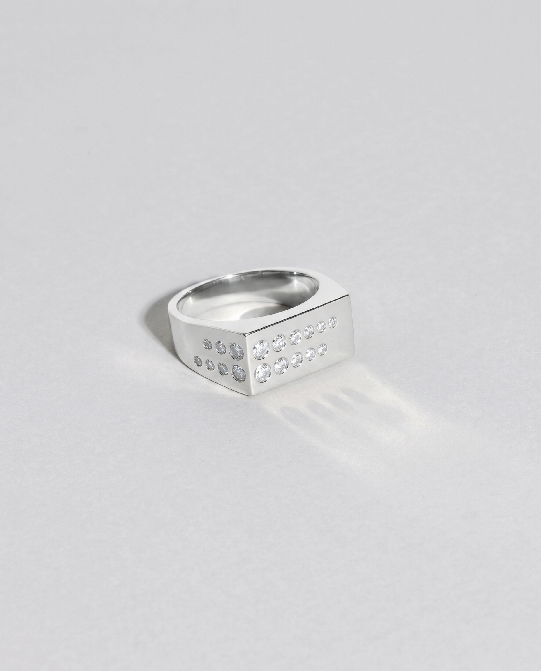 Willow Sølv og Diamant Ring
